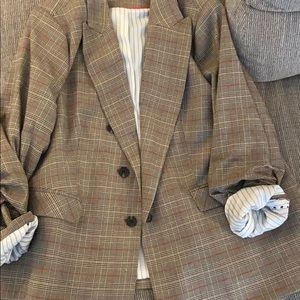 Plaid Blazer